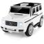 Laste elektriauto 67x114x53,5cm, valge/must värv