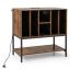 Kapp 80x45x79.5cm., pruun/must