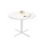 Round dining table VASAGLE KDT082W01, for 4 people, Ø 80 × 74.8 cm