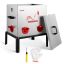 Automatic chicken feeder VEVOR SS-00184, 6 feeding holes, 22.68 kg capacity, 48.5 × 58 × 38.5 cm