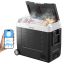 Car refrigerator VEVOR EA55-D, 55 l, two zones, 69.1 × 39 × 58 cm