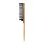 Bambusest juuksurikamm ACTIVESHOP Loft NN-09, Puidutooni/must, 22 × 2,5 cm