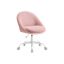 SONGMICS OBG020G01 Office Chair, Adjustable Height, 60 × 60 × 80–90 cm