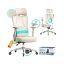 SONGMICS OBN067LJ01 Office Chair, 70 × 70 × 112–136 cm