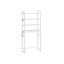 Vannitoa riiul 26x63x185cm., valge