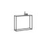 Betoonist disainiga konsoollaud Console 100x80x30cm, hall