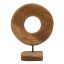 Decorative sculpture DORAT, round, 20 × 28 × 10 cm