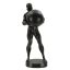 Decorative sculpture Mauro Ferretti Atlas, Black/gold, 18.5 × 43.5 × 20.5 cm
