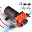 Membraanpump VEVOR LSDP1-060-070-42, 12 V, 4 kambrit, 31 × 15 × 13 cm