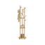 VASAGLE clothes rack, 11 hooks, 3 shelves