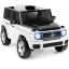 Laste elektriauto 121x74x62cm, valge/must värv