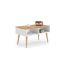 Skandinaavia stiilis kohvilaud Sandi 90x55x50cm, naturaalse puidu värv