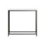 Konsoollaud 80x30x75cm., must/valge värv