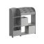 Laste riiul 30x93x100cm., hall