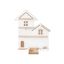 Laste riiul 18x55.6x59.7cm., valge/helepruun
