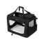 Loomade transpordikott, suurus M, must