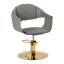 Hydraulic barber chair Hair System Halo, gray, height 40-50 cm