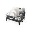 SONGMICS dish dryer, with drip tray and cutlery holder, black, 42 ​​× 18.5 × 31 cm