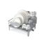 SONGMICS dish dryer, with drip tray and cutlery holder, gray, 42 × 18.5 × 31 cm