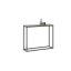 Betoonist disainiga konsoollaud Console 100x80x30cm, tumehall