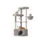 Feandrea cat scratching post, with cave, 48.5 × 48.5 × 140.7 cm
