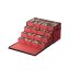 SONGMICS Christmas Decoration Storage Box RFB038R01, 128 Compartments, 8 Drawers, 65 × 33.5 × 34.5 cm