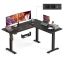 Corner desk VASAGLE LSD264BZ01, 2 memory positions, 160 × 140 × 72–120 cm