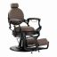 Barber chair Gabbiano Niccolo, Brown