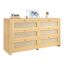 Chest of drawers VEVOR KLTC-02, 6 drawers, 144.5 × 79.5 × 45 cm