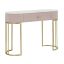 Console Montpellier, with drawer, Pink, 100 × 75 × 40 cm