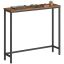 VASAGLE console table, 80 × 81.2 × 20 cm