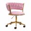 Cosmetic chair 4Rico QS-GW01G, height adjustment 41–57 cm
