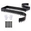 Landscape Edging VEVOR HA-SS25017, 6 pcs, Black, 101.6 × 20.3 cm