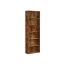 Riiul 24x60x178,5cm., pruun