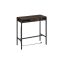 Laud laadimisjaama ja sahtliga 40x99.8x104.6cm, tumepruun/must