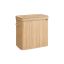 Pesukorv 54,5x34,5x61cm., helepruun
