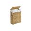 Pesukorv 55L., hall/valge