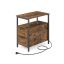 Abilaud laadimisjaamaga 60x35x61cm, must/pruun