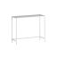 Läbipaistev konsoollaud 35x100x80cm, valge