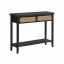 Konsoollaud 30x100x80cm., must/helepruun