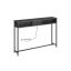 Konsoollaud 25x120x81.1cm, must