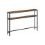 Konsoollaud 20x120x80cm., must/pruun