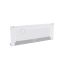 Voodi turvapiire Tulano Cover 48, Valge/hall, 77 × 26 × 7 cm
