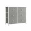 Kummut 30x80x71cm., hall/valge