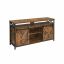Televiisorialus 40x147x76cm, pruun/must