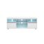 TV-alus LED-valgustusega 40x160x60cm, valge