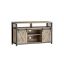 Televiisorialus 40x135x76cm, helepruun/must