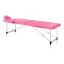Massage table BALANCE, 2 segments, Pink