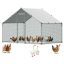 Metal chicken coop VEVOR JD322, 1 door, 3 × 2 × 2 m