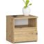 Nightstand AkordV2 CL1, 1 drawer, oak color, 40 × 40 × 35 cm